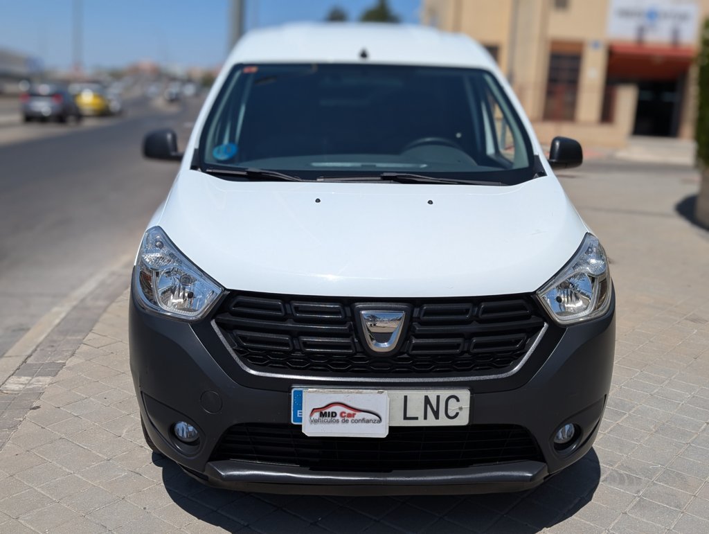 MID Car coches ocasión Madrid Dacia Dokker Van Essential 1.6 110Cv GLP Híbrido ECO IVA y garantía Incluida Nacional historial mantenimiento
