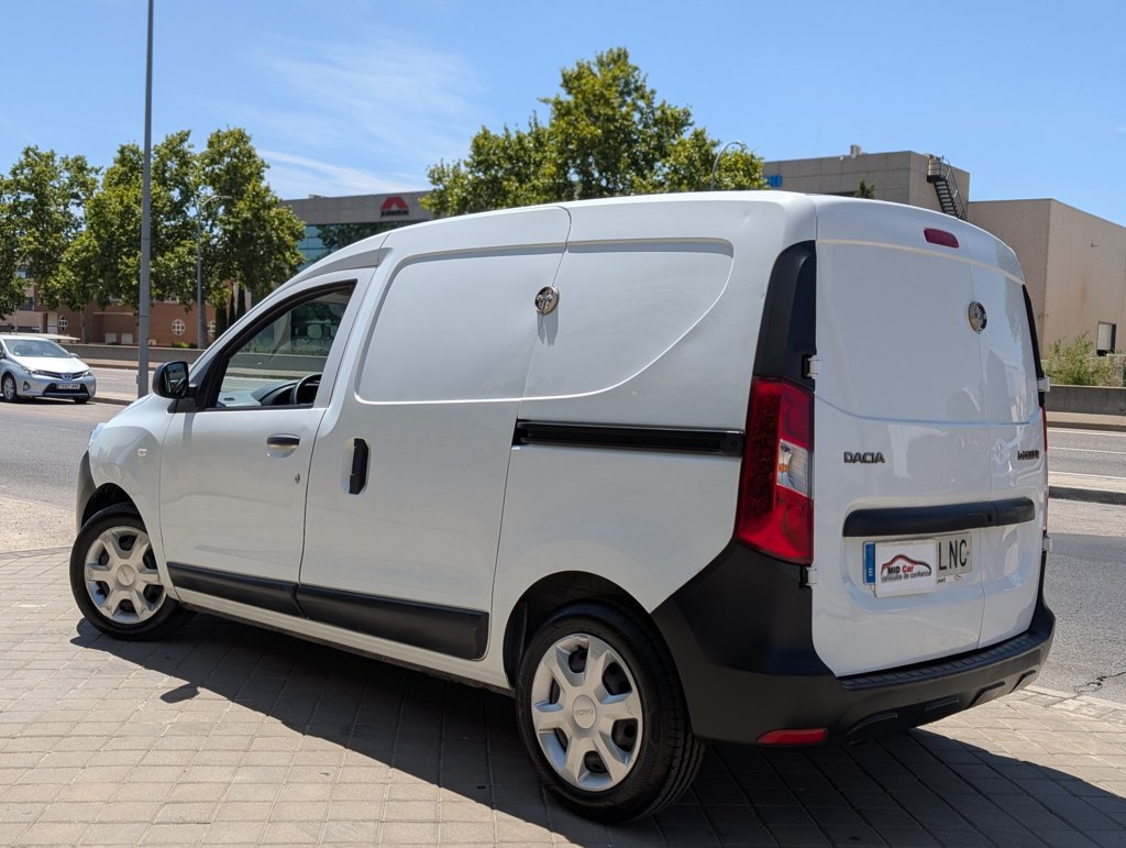 MID Car coches ocasión Madrid Dacia Dokker Van Essential 1.6 110Cv GLP Híbrido ECO IVA y garantía Incluida Nacional historial mantenimiento