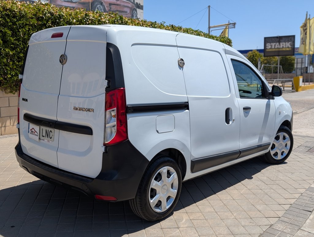 MID Car coches ocasión Madrid Dacia Dokker Van Essential 1.6 110Cv GLP Híbrido ECO IVA y garantía Incluida Nacional historial mantenimiento