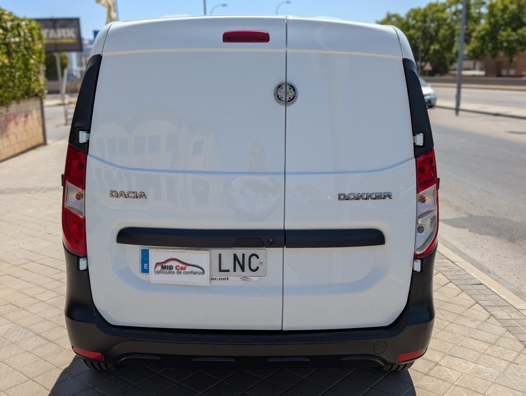 MID Car coches ocasión Madrid Dacia Dokker Van Essential 1.6 110Cv GLP Híbrido ECO IVA y garantía Incluida Nacional historial mantenimiento