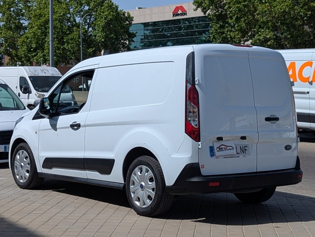 MIDCar coches ocasión Madrid Ford Transit Connect Furgón Van  Trend 200 L1 Automatico 100Cv   Caja de cambios 6-marcha - powershift IVA y Garantía Incl